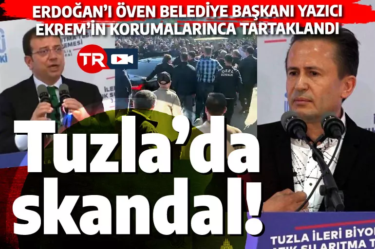 Tuzla'da skandal olay! İmamoğlu'nun korumaları belediye başkanını tartakladı