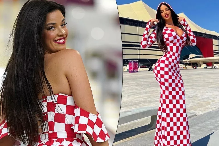 Hırvat model Ivana Knoll'a hapis şoku! 2022 Dünya Kupası'ndaki kıyafetleri kriz çıkardı