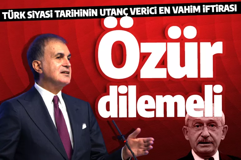AK Parti'den Kılıçdaroğlu'nun uyuşturucu iftirasına çok sert tepki: Türk siyasi hayatının en vahim açıklaması