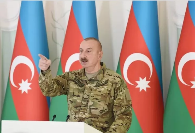 Aliyev, Ermenistan'a tepki gösterip "Hazırız" mesajı verdi