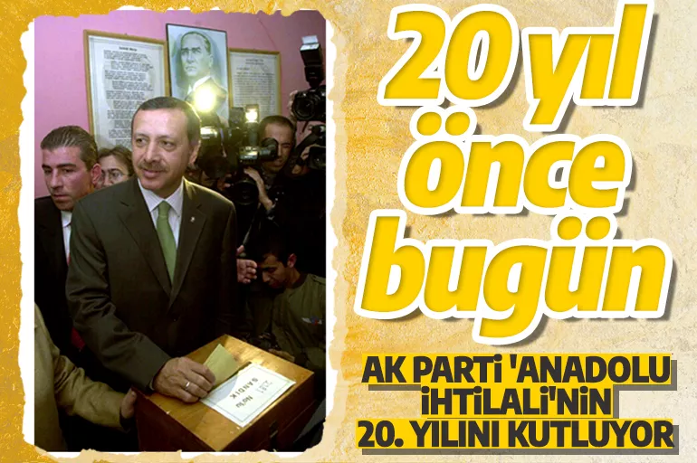 Aydınlığa açık karanlığa kapalı! AK Parti iktidardaki 20. yaşını kutluyor