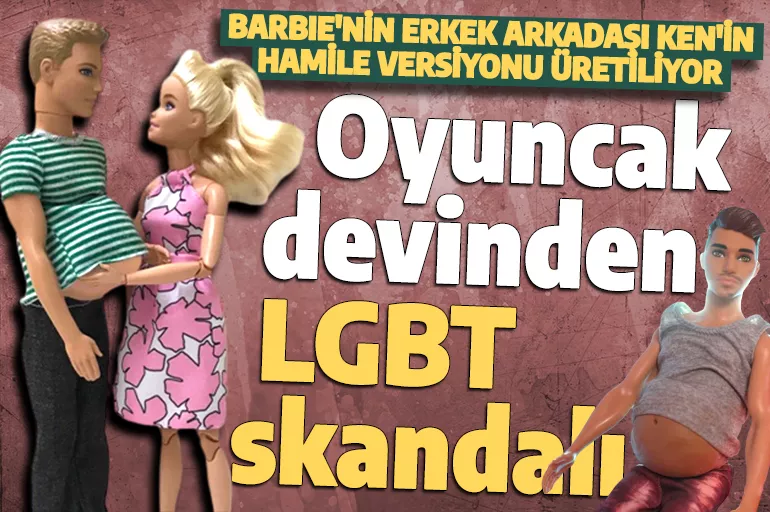 Barbie'nin LGBT propagandası pes dedirtti! Hamile Ken üretiliyor