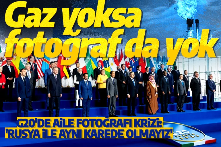 Batılı liderler G-20 aile fotoğrafını iptal etti: Lavrov ile poz vermek istemiyorlar