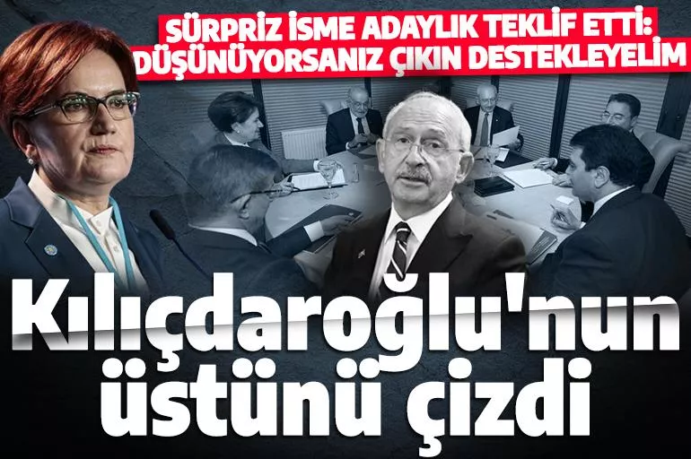 CHP'li eski vekil ifşa etti! Kılıçdaroğlu'nu veto eden Meral Akşener bakın kime adaylık teklif etti?