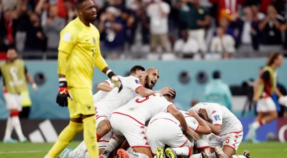 Fransa'ya Tunus'u şoku! 1-0 mağlup oldular