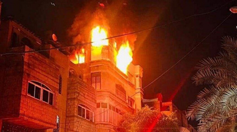 Gazze'de korkunç yangında 21 kişi öldü!
