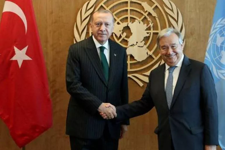 Guterres'ten Türkiye ve Erdoğan'a Tahıl Koridoru teşekkürü: İstanbul diplomatik başarının merkezi