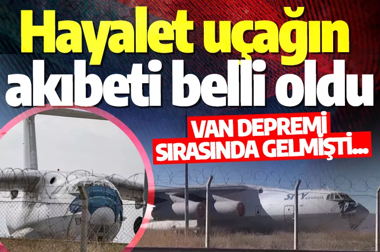 Hayalet uçağın akıbeti belli oldu: Gürcistan'ın yardım uçağı 11 yıl sonra satılığa çıkarıldı