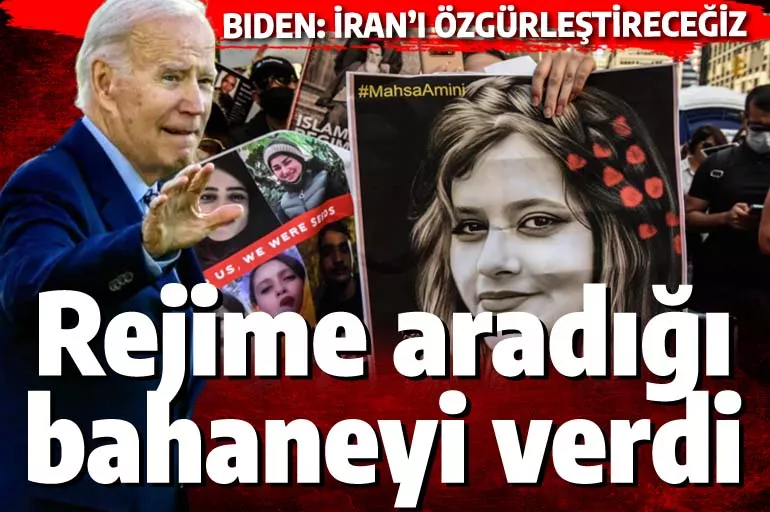 Joe Biden'dan rejime hayat öpücüğü: İran'ı özgürleştireceğiz