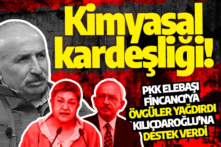 Kimyasal kardeşliği! PKK elebaşı Fincancı'ya övgüler yağdırdı, Kılıçdaroğlu'na destek verdi