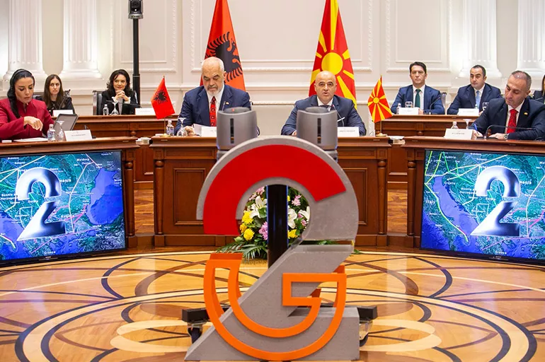 Kuzey Makedonya ve Arnavutluk ortak toplantı düzenledi: 'Birlikte Avrupa yolundayız'