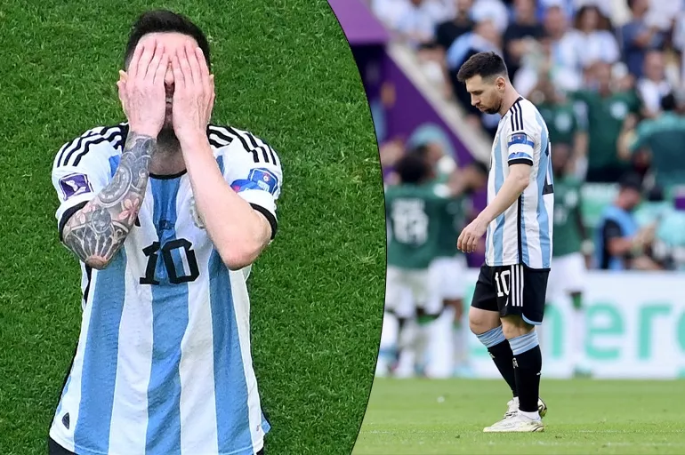 Messi'li Arjantin 32 yıl sonra kaybetti! Suudi Arabistan 3 puanı kaptı