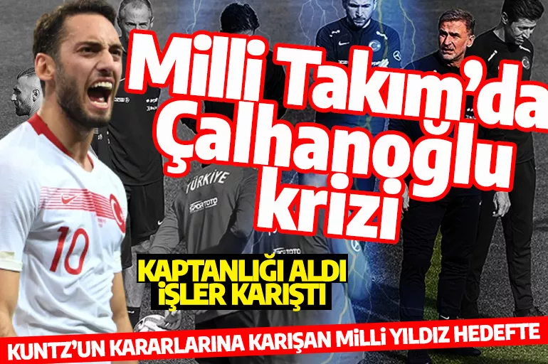 "Milli Takım'da Hakan Çalhanoğlu krizi" iddiası! Kaptanlığı alınca ortalık karıştı