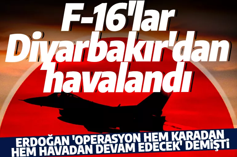 Son dakika: Gaziantep ve Kilis saldırısının ardından F-16'lar acil kalkış yaptı