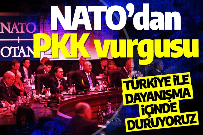 Tüm ülkelerden ortak açıklama! NATO’dan dikkat çeken PKK vurgusu