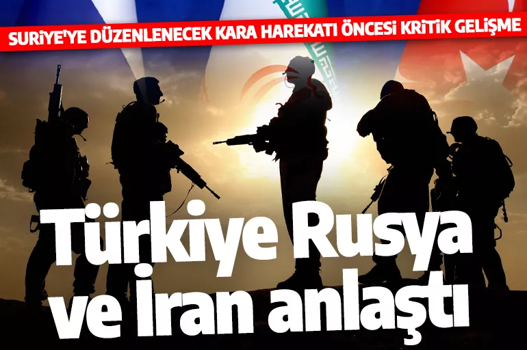 Türkiye, İran ve Rusya'dan ortak Suriye bildirisi! 'Terör örgütlerine izin verilmeyecek'