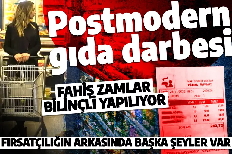 Ziraat Odaları İstanbul Başkanı fahiş fiyat oyununu ortaya çıkardı! 'Postmodern gıda darbesi yapıyorlar'