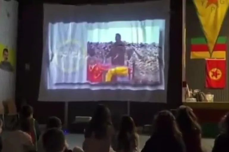 Avrupa'nın göbeğinde PKK elebaşının konuşmalarını çocuklara dinlettiler! Strazburg'da terör kampı