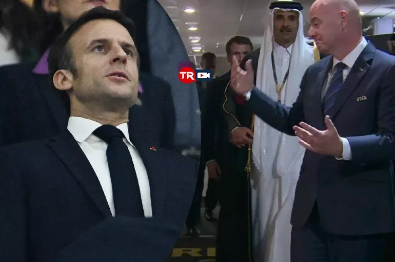 FIFA başkanı istedi Katar Emiri reddetti! Macron'a tarihi ayar