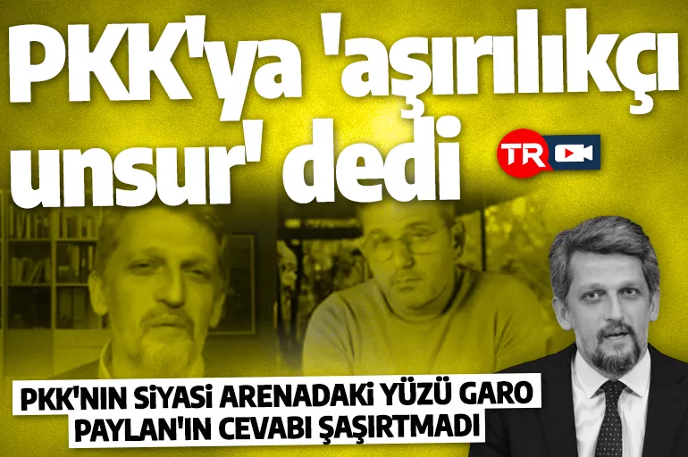 HDP'li Garo Paylan'ın cevabı şaşırtmadı: PKK'ya 'aşırılıkçı unsur' dedi