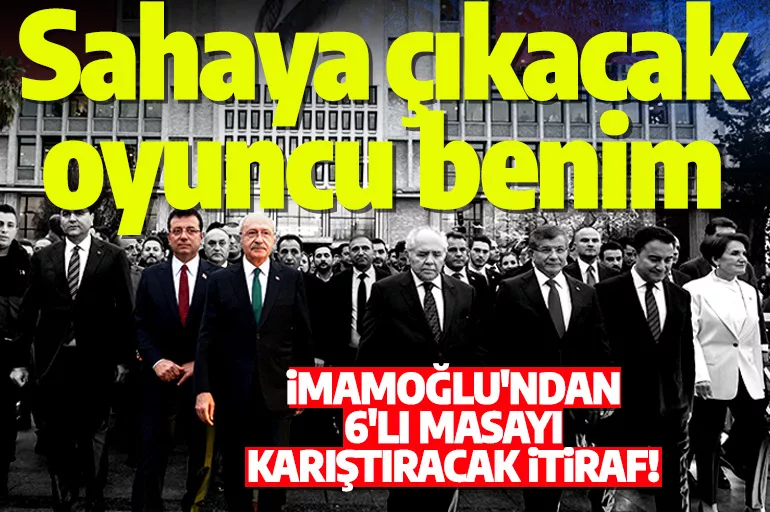İmamoğlu'ndan Saraçhane buluşması itirafı: Kılıçdaroğlu'na haber vermedik