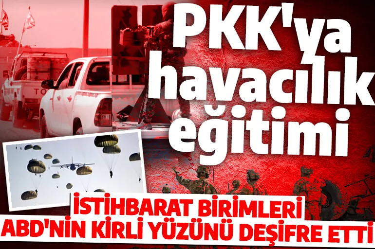 İstihbarat birimleri tespit etti! ABD'den PKK/YPG'ye skandal eğitim