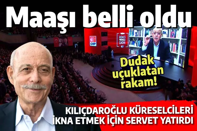 Jeremy Rifkin'in yıllık maaşı belli oldu: Kılıçdaroğlu küreselcileri ikna etmek için servet harcıyor