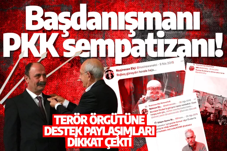 Kılıçdaroğlu'nun başdanışmanı PKK sempatizanı! Terör örgütüne destek paylaşımları dikkat çekti