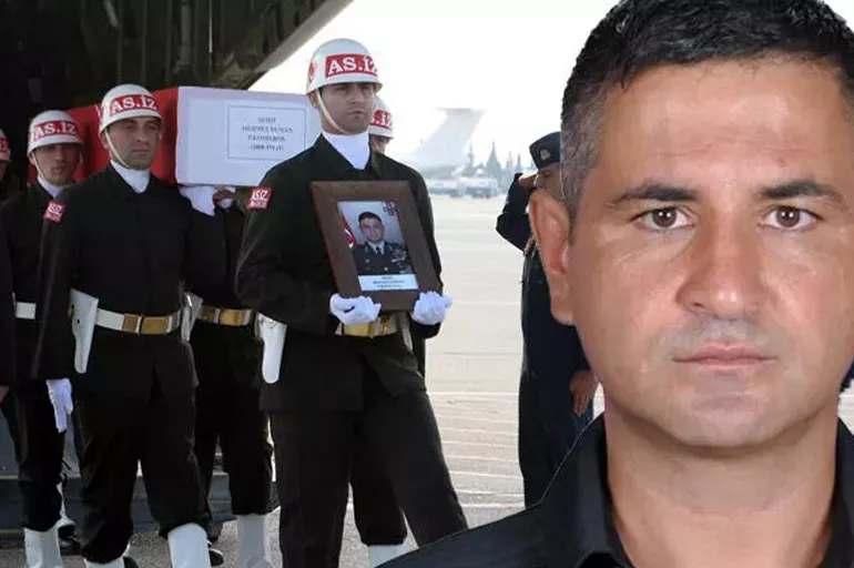 Şehit Binbaşı Mehmet Duman'a acı veda: Eşinin sözleri yürek burktu