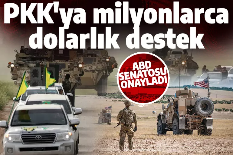 Senato onayladı! ABD'den PKK/PYD'ye milyonlarca dolarlık destek