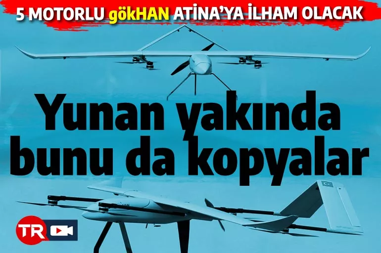 Yunan yakında bunu da kopyalar: 5 motorlu insansız hava aracı gökHAN!