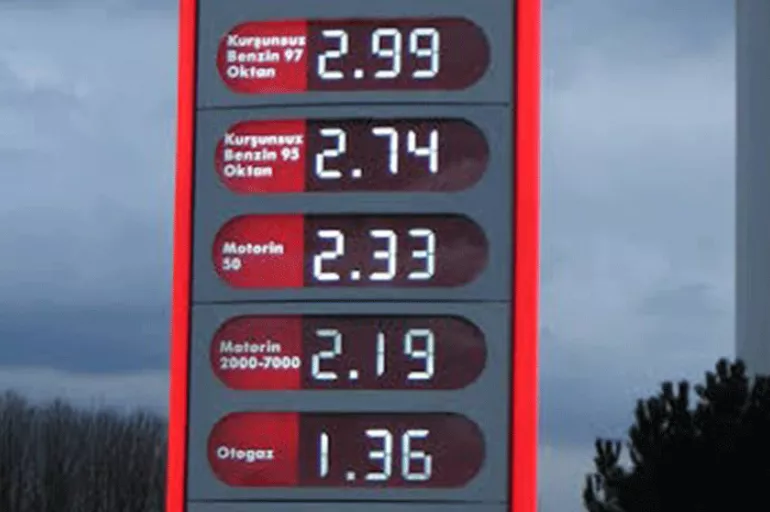 Benzinlik tabelaları değişti: Bir depoda ortalama 70 lira oynayacak