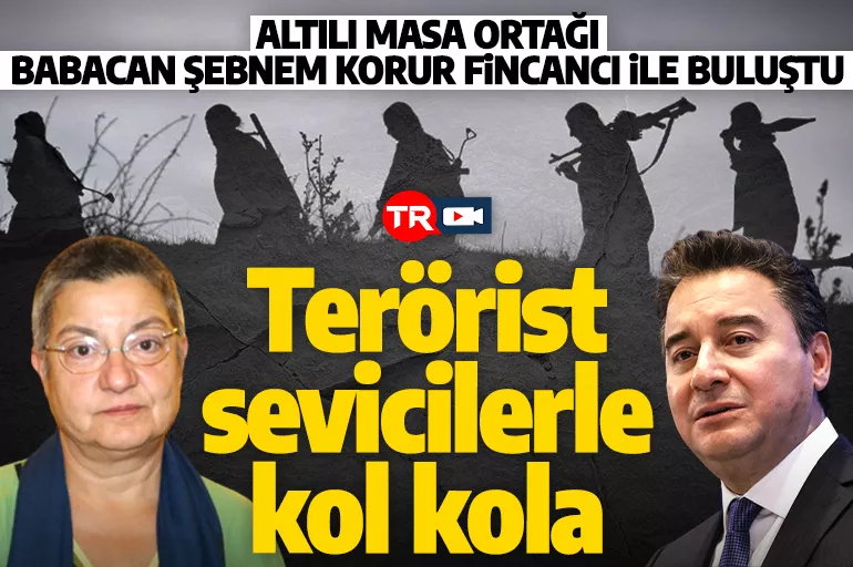 Deva Partisi Genel Başkanı Babacan terörist sevicilerle kol kola