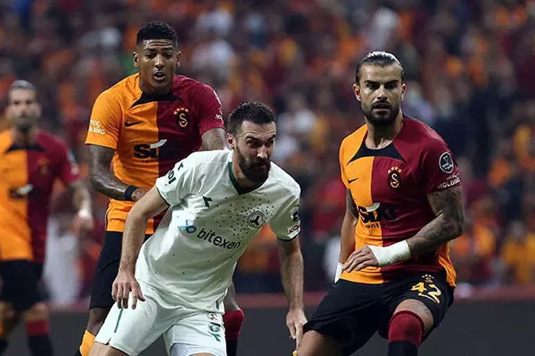 Giresunspor - Galatasaray karşılaşmasının ilk 11'leri belli oldu!