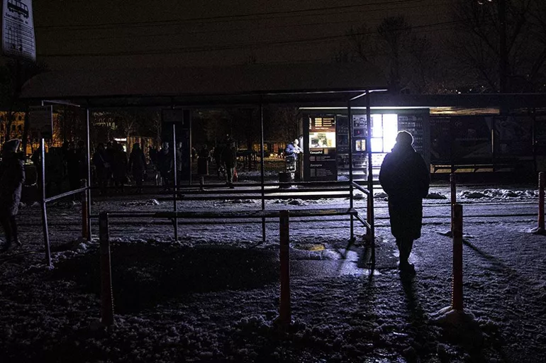 Kiev karanlığa gömüldü! Şehrin enerji altyapısı çöktü