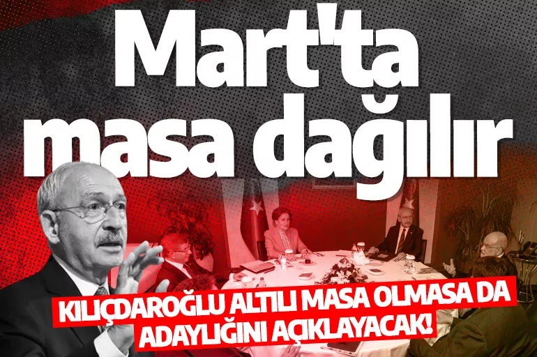 Kılıçdaroğlu Altılı Masa olmasa da adaylığını açıklayacak! CHP yandaşı gazeteci tarihi duyurdu