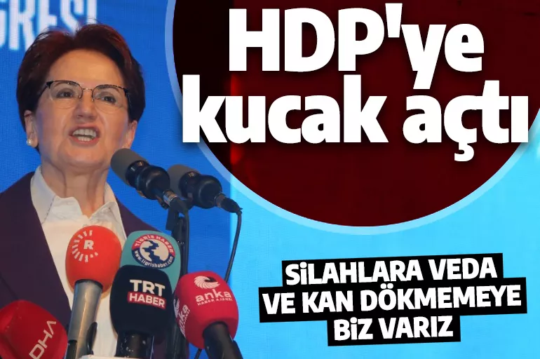 Meral Akşener, Diyarbakır'da HDP'ye kucak açtı: Biz varız