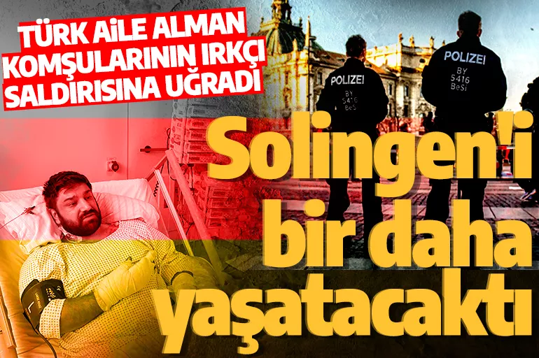 Türk aile ırkçı saldırıya uğradı! Alman komşu tüfekle saldırıp evlerini yakmaya çalıştı