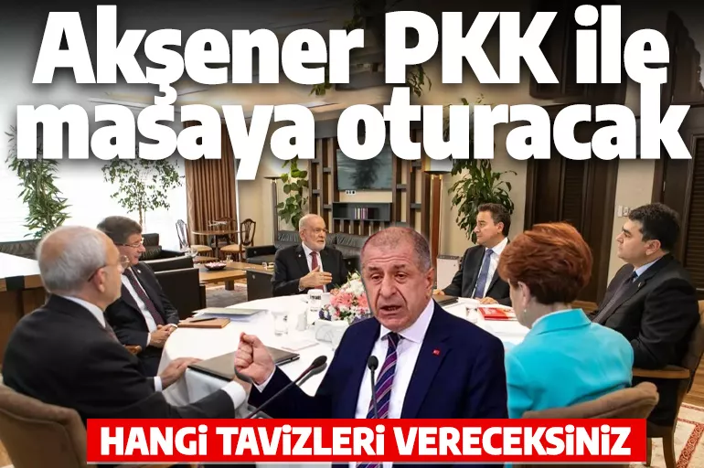 Ümit Özdağ'dan olay iddia: Akşener PKK ile oturup müzakere süreci başlatacak