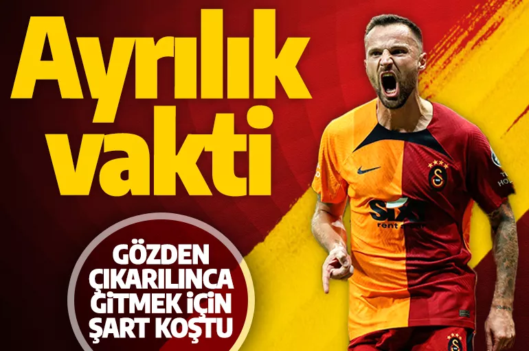 Yıldız golcü Galatasaray'dan ayrılmak için şart koştu