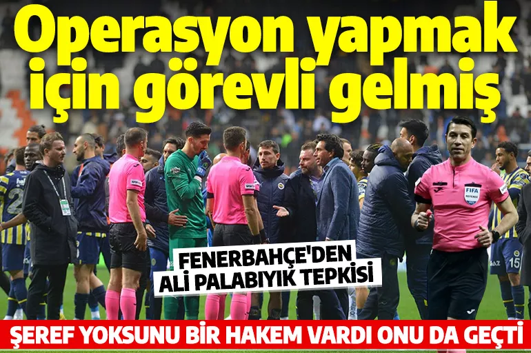 Fenerbahçe'den Ali Palabıyık hakkında zehir zemberek açıklama: Şeref yoksunu Ivan Bebek'i geçti