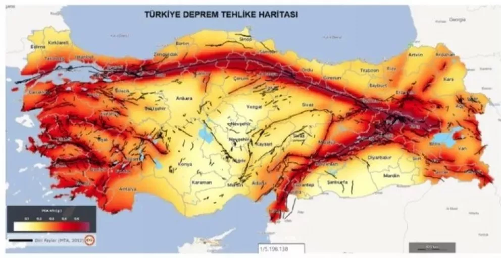 Türkiye'nin deprem haritası güncellendi: 485 noktada bekleniyor!