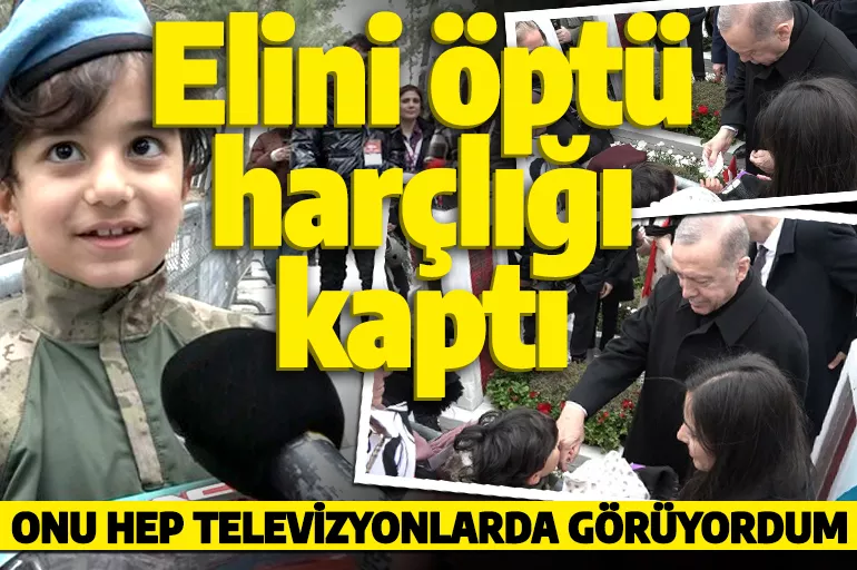 Cumhurbaşkanı Erdoğan’dan Minik Poyraz'a 200 lira harçlık