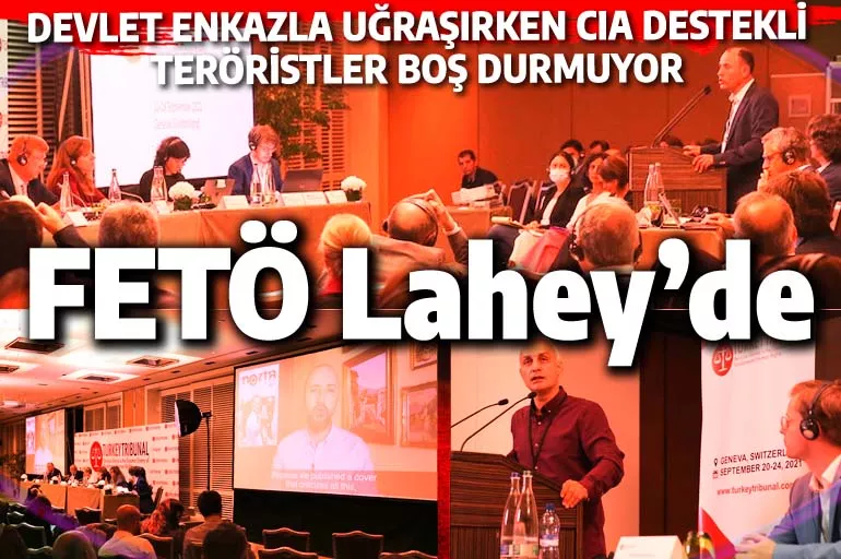 Devlet enkazla uğraşırken Fetullahçı teröristler Lahey'e gitti: Türkiye'yi yargılayın
