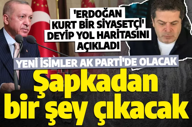 ''Erdoğan 'kurt' bir siyasetçi" diyen Cüneyt Özdemir, AK Parti'nin gizli planını anlattı