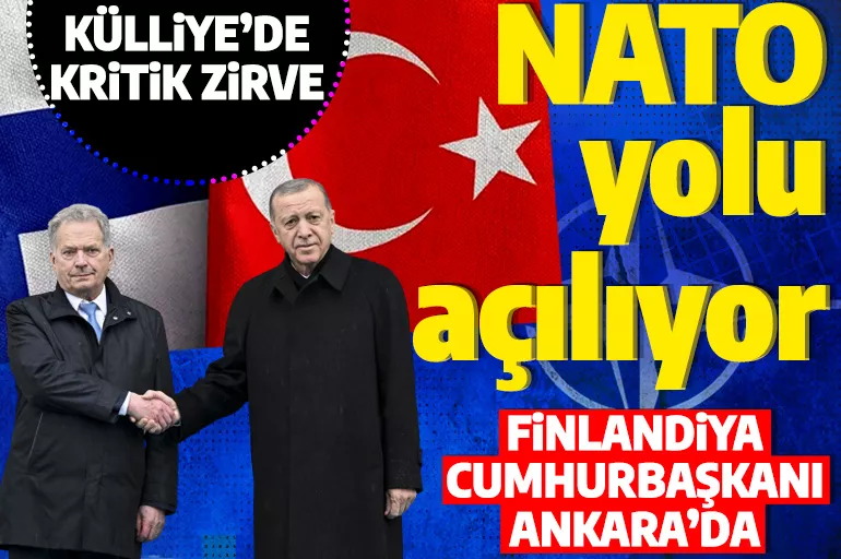 Finlandiya'ya NATO yolu açılıyor! Cumhurbaşkanı Erdoğan Niinisto ile görüştü