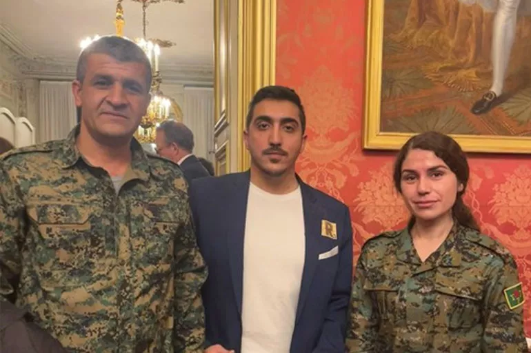 Fransa şaşırtmadı! YPG/YPJ'li teröristlere onur madalyası taktılar