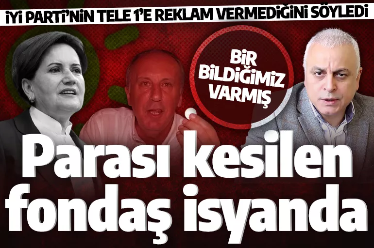 İYİ Parti'den reklam alamayan Merdan Yanardağ isyan etti: Savrulma içindeler!