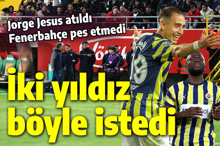 Jorge Jesus kırmızı kart gördü! Sahneye Valencia ve Emre Mor çıktı: Fenerbahçe-Alanyaspor'u 3-1 yendi
