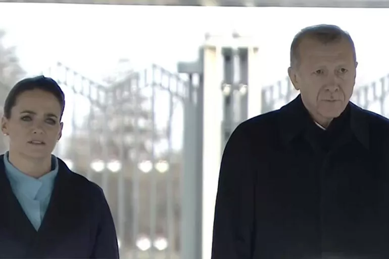Macaristan Cumhurbaşkanı Novak Ankara'da resmi törenle karşılandı!